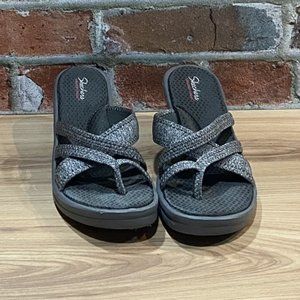 Skechers Rumblers Pen Pal wedge sandals